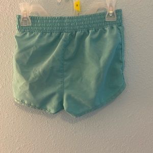 Bathing suit blue kids shorts.